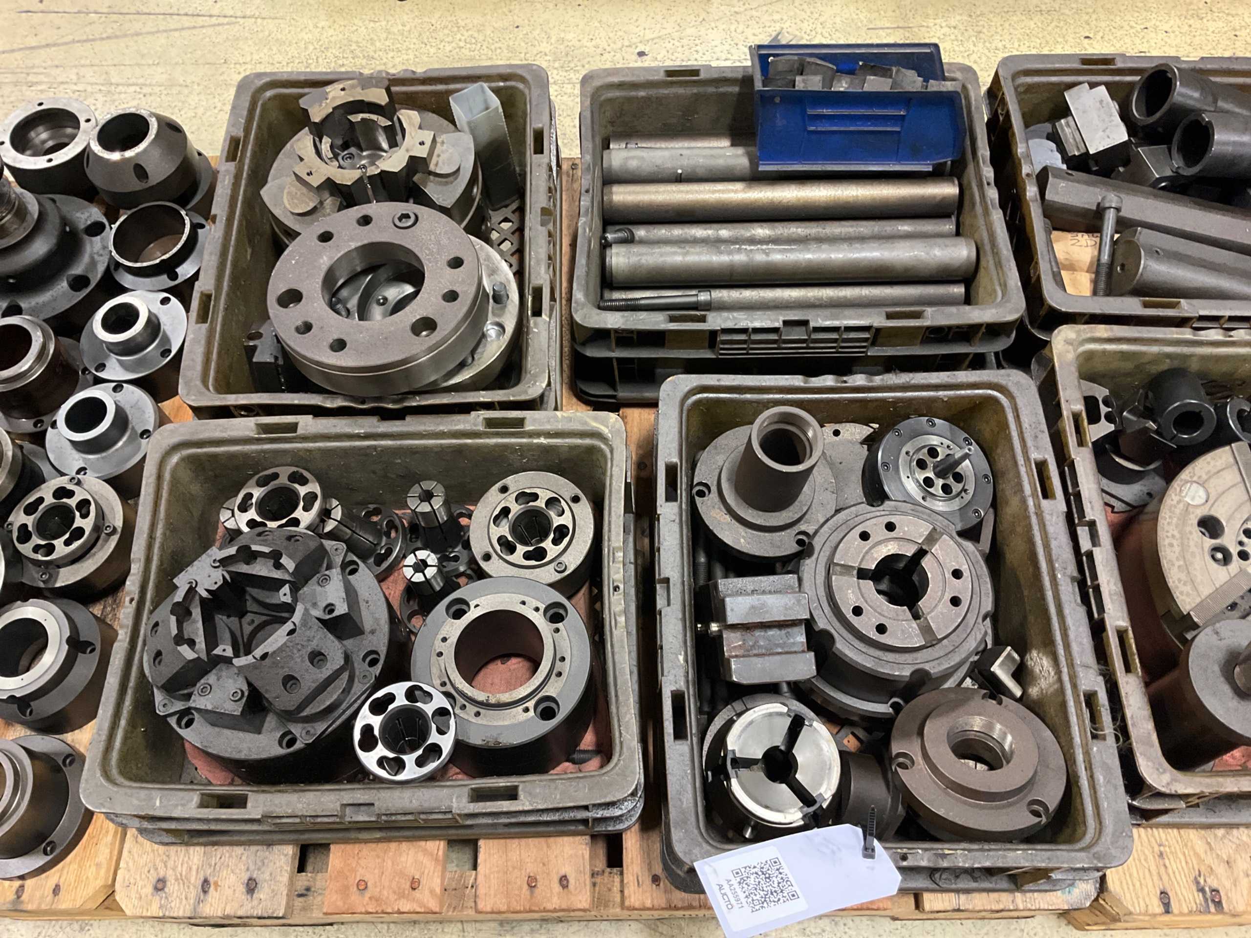 BULK QTY OF PRESS PARTS - PRESS BRAKE TOOLING