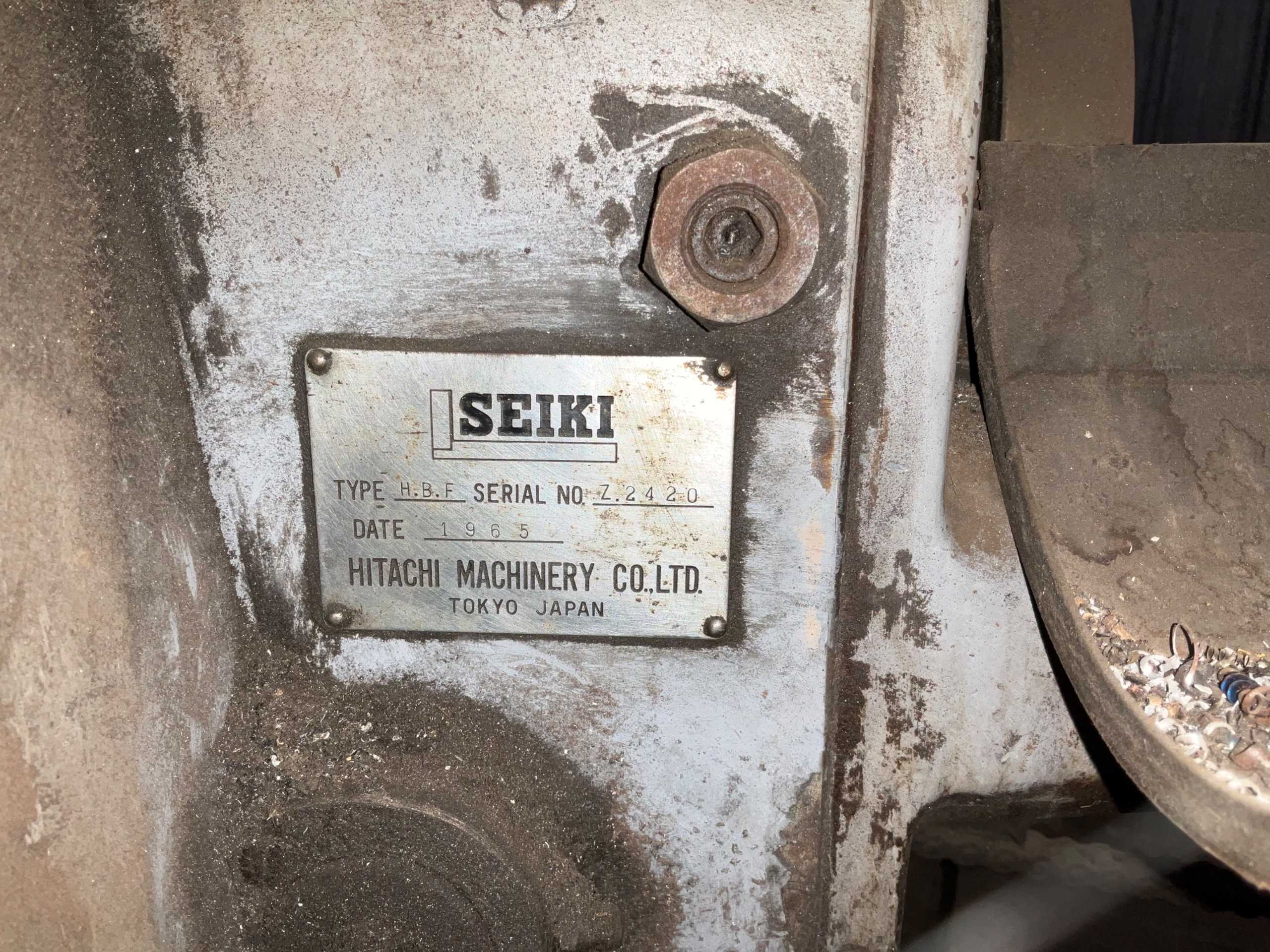 1965 HITACHI SEIKI 4A TURRET LATHE - MANUAL LATHES
