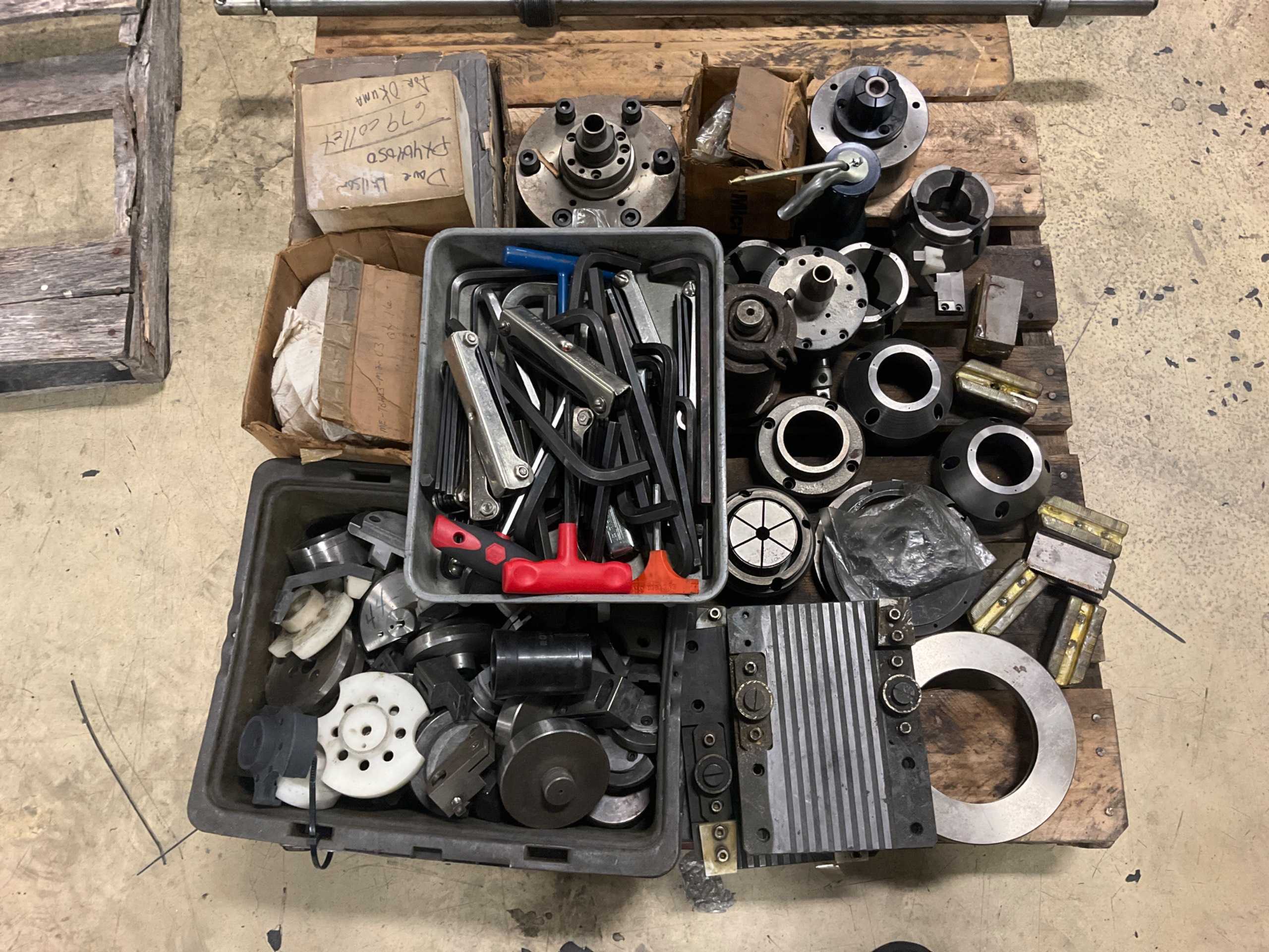 BULK QTY OF PRESS PARTS - PRESS BRAKE TOOLING