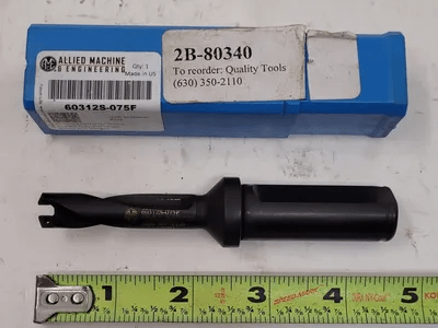 ALLIED MACHINE & ENGINEERING 60312S-075F INDEXABLE SPADE DRILL - MACHINE TOOLING