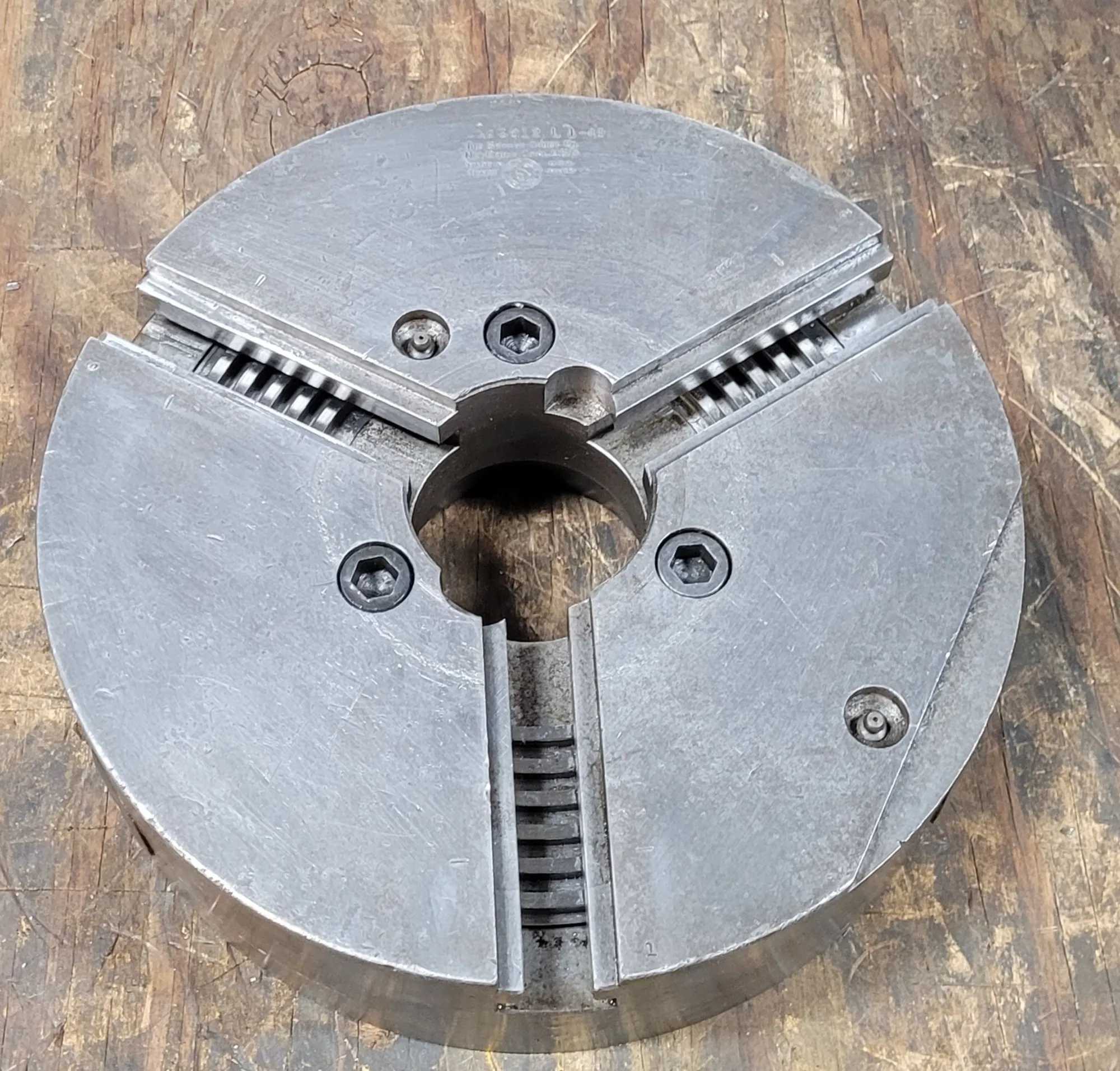 12IN SKINNER CHUCK – 3 JAW - MACHINING TOOLING & PARTS