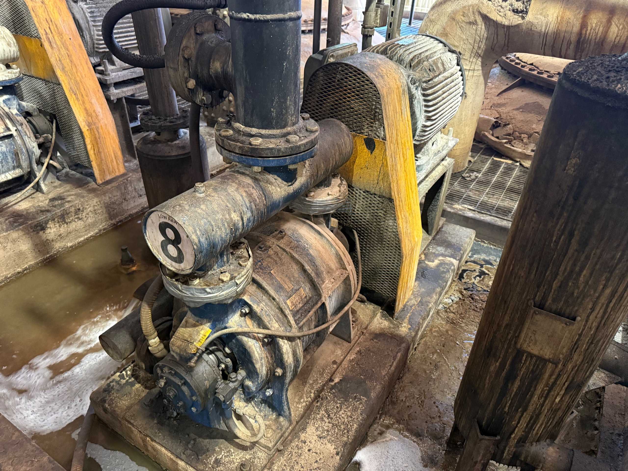 NASH 403 PUMP & 40 HP MOTOR ASSEMBLY - PUMP & MOTOR ASSEMBLY