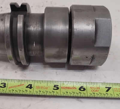 COMMAND CAT 40 TOOL HOLDER – 1IN DIAMETER HOLE, TAPERED SHANK, BODY 2.42IN, OAL 6.5IN - MACHINE TOOLING