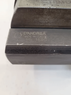 D'ANDREA TRM 125 PRECISION FINISH BORING HEAD - CAT 50 MODULAR CONNECTION MB80 - MACHINE TOOLING