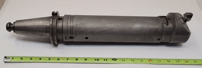 SANDVIK COROMANT 3 PIECE CAT 50 BORING SET W/ A390.45-50 VARILOCK BAR & MICROBORE HEAD - MACHINE TOOLING