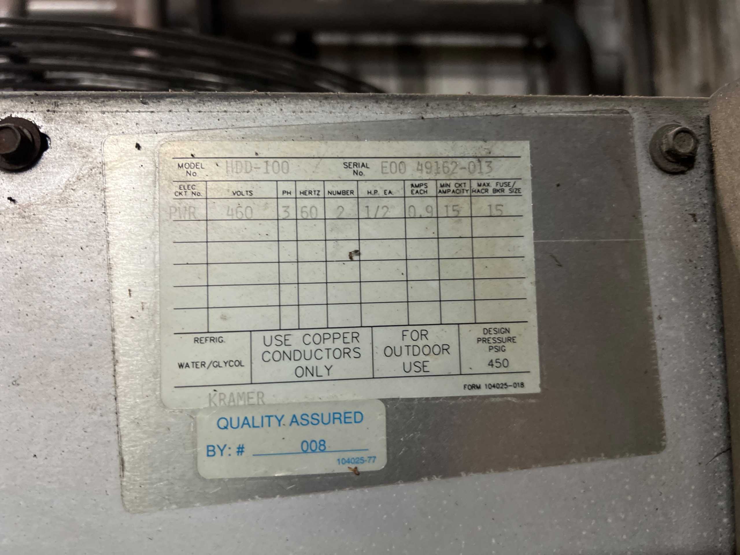 2000 GENERAL PNEUMATICS TKF2000A AIR DRYER - AIR DRYERS