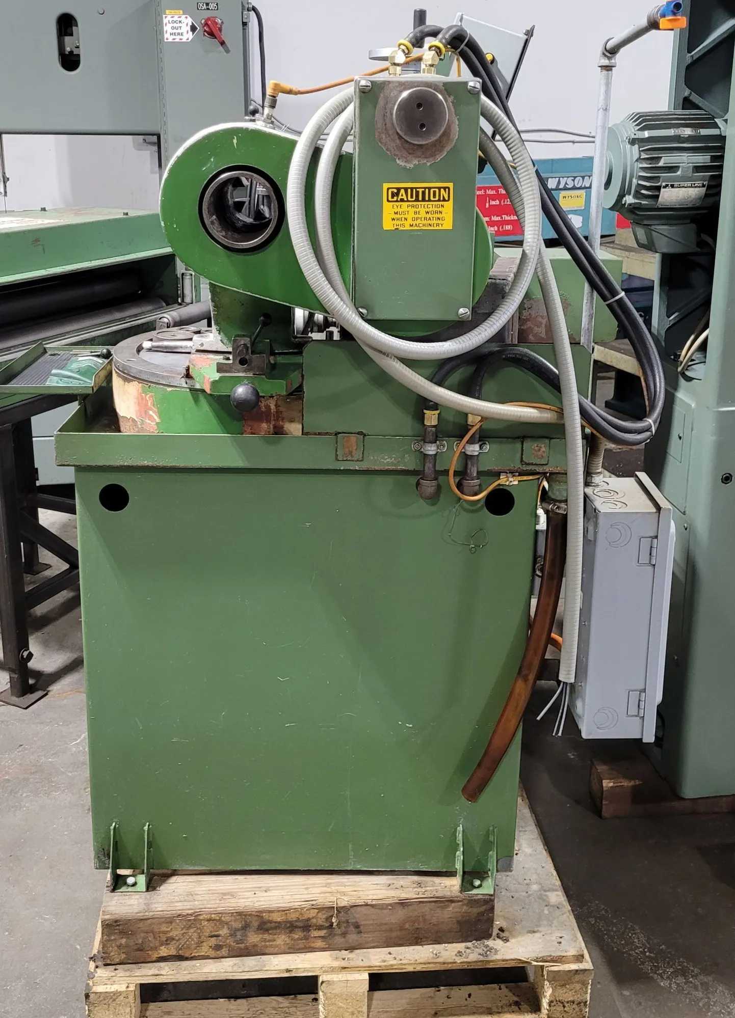 RUSH MODEL 382 DRILL AND TOOL GRINDER, 3/16"-3-1/8" CAP, 6-JAW CHUCK, 1 HP, 230-460V - TOOL GRINDERS