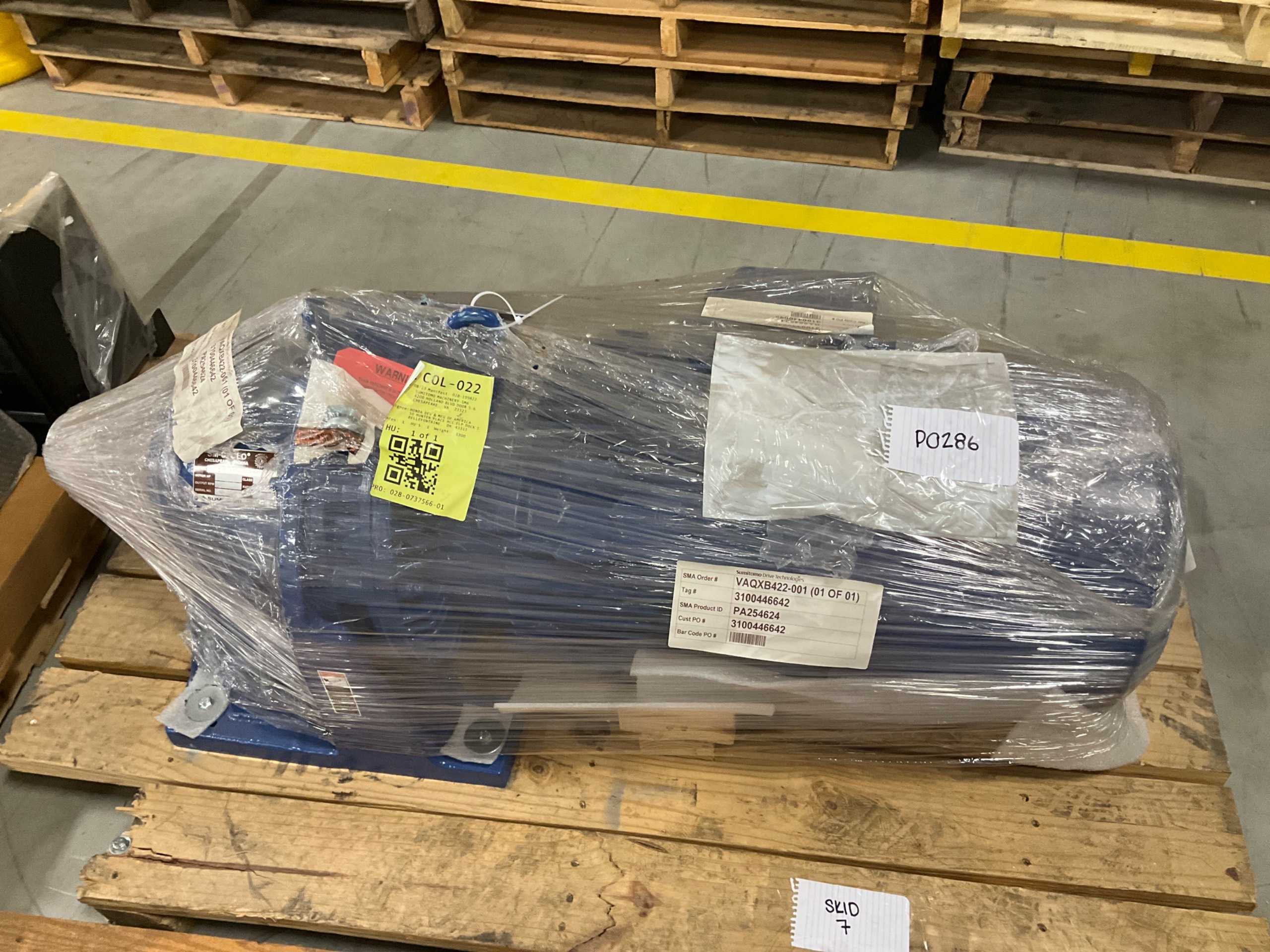 SUMITOMO CHHMS30-6205YB-EP-B-43 MOTOR & GEARBOX ASSEMBLY - MOTOR & GEARBOX ASSEMBLY