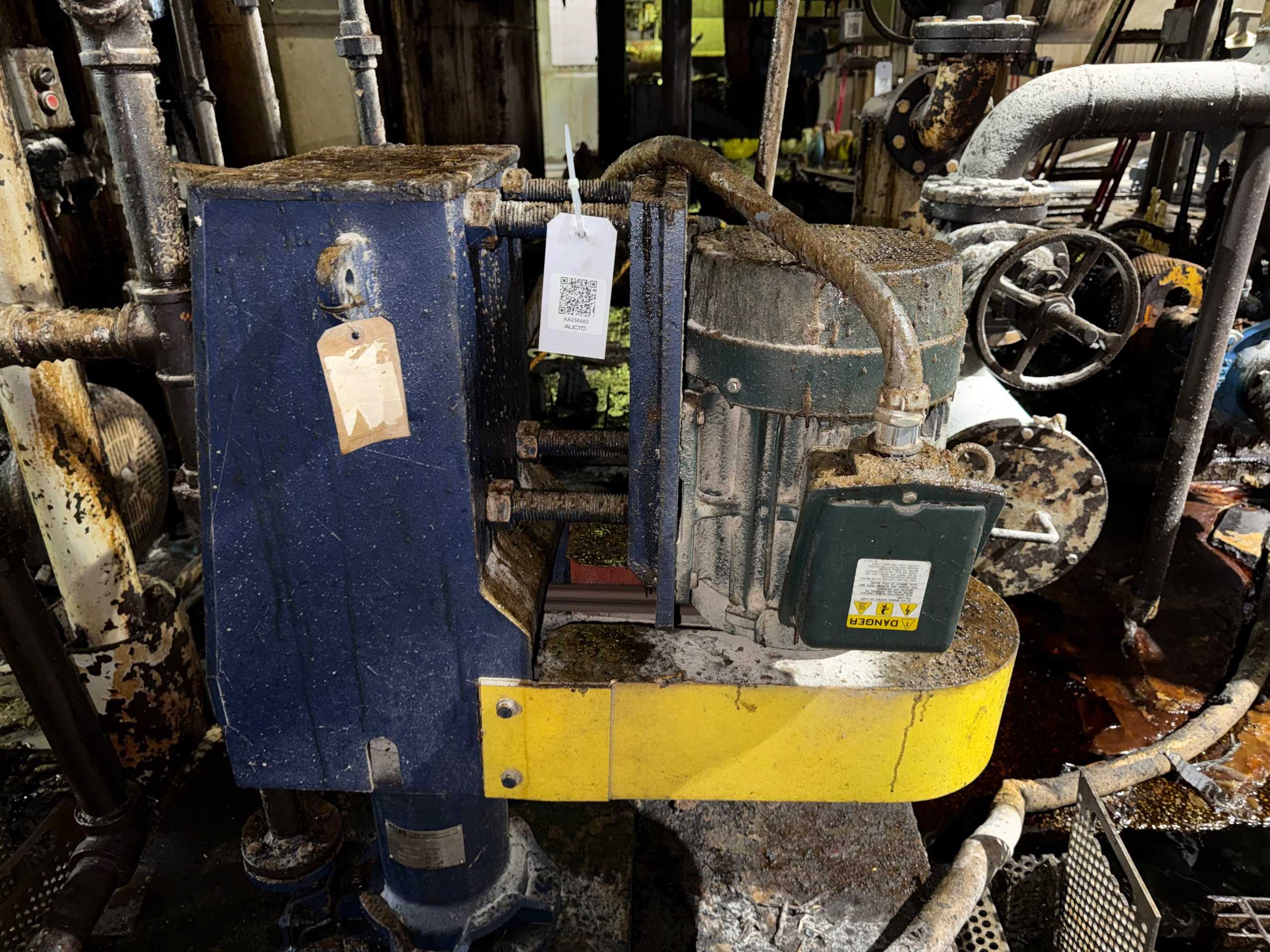 ATLAS EQUIPMENT 1.5 VC PUMP & MOTOR ASSEMBLY - PUMP & MOTOR ASSEMBLY