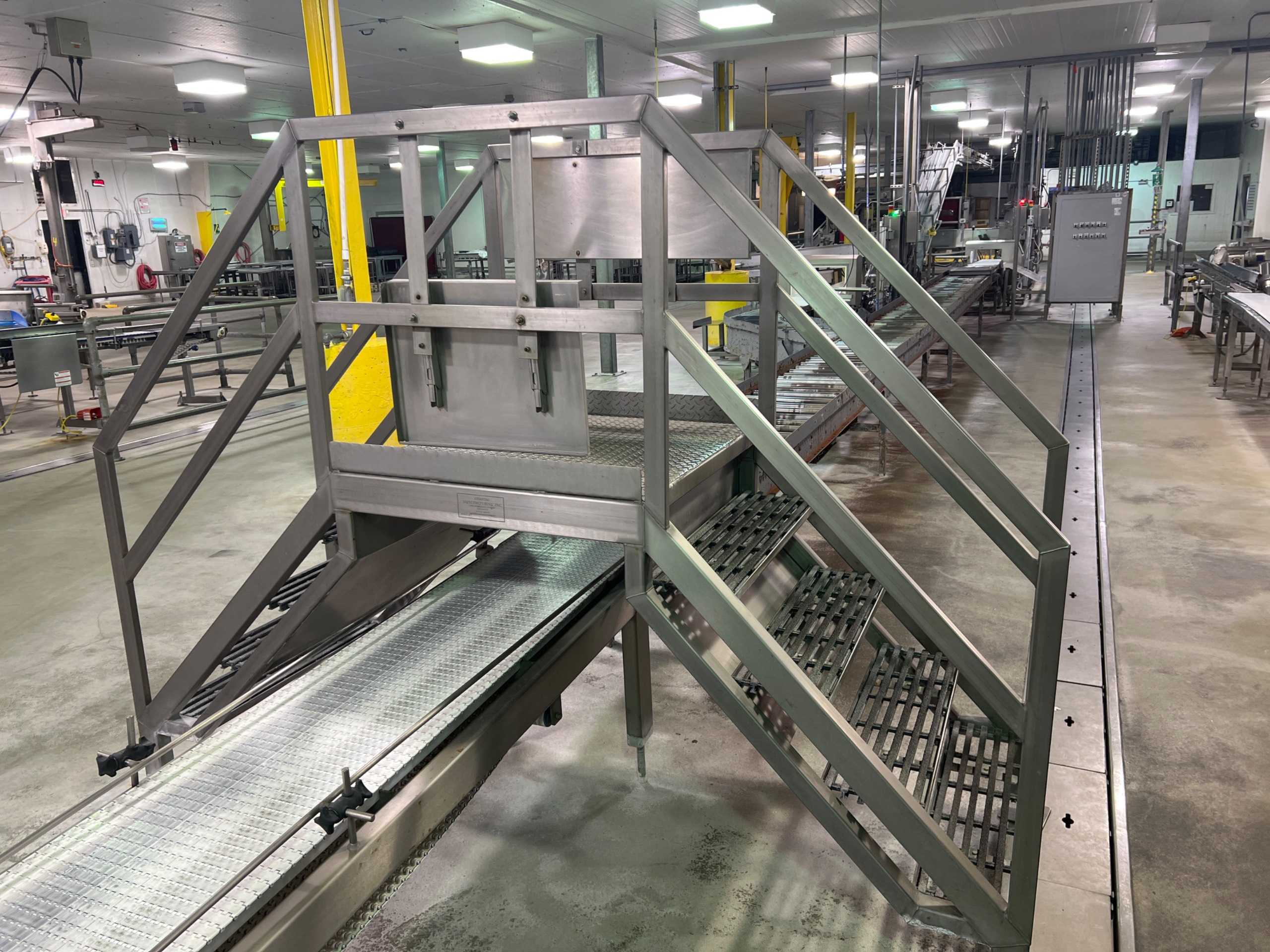 QTY 3: INDUSTRIAL STAIRWAY - LADDERS & PLATFORMS