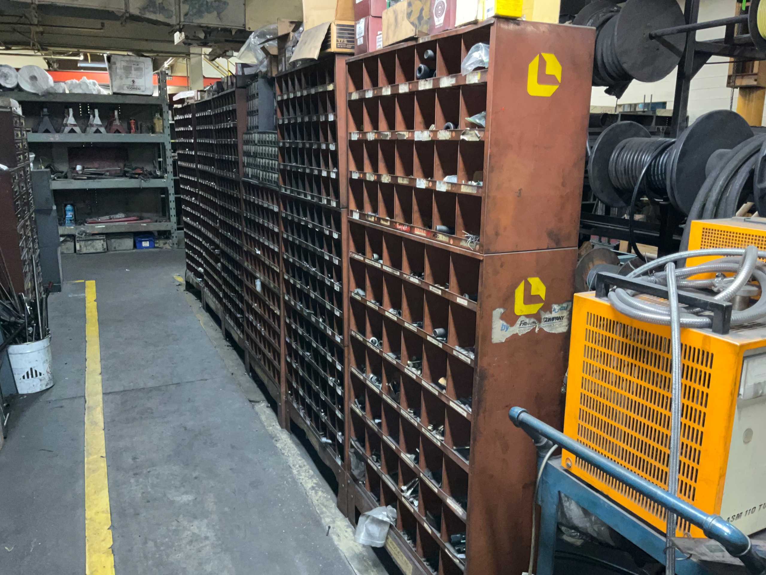 QTY 6: STORAGE CABINETS WITH PARTS QTY 6: STORAGE CABINETS WITH PARTS