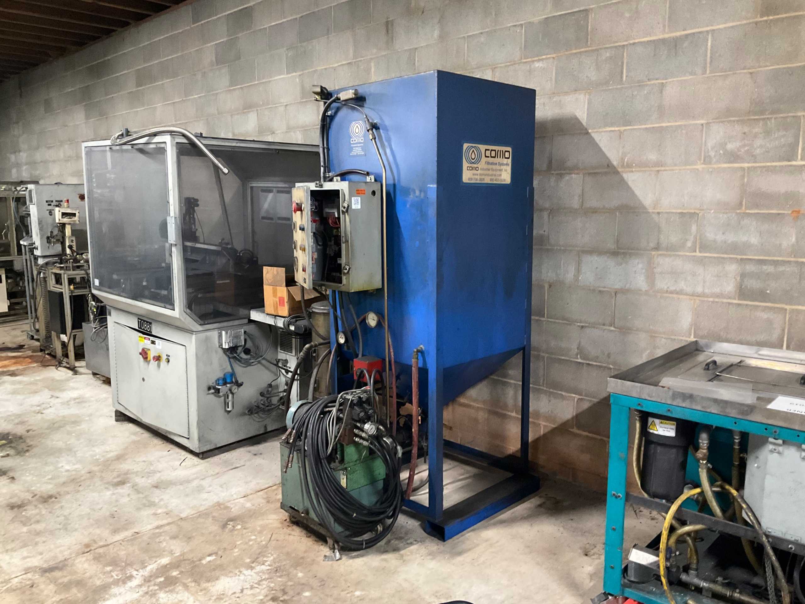 COMO 2000 QUENCH OIL RECYCLING UNIT - FILTRATION EQUIPMENT