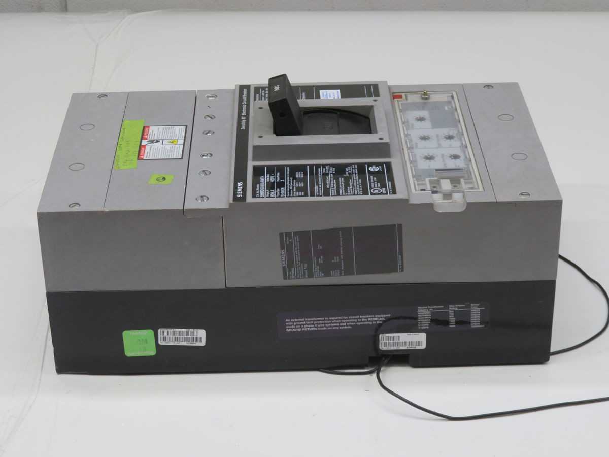 SIEMENS SHMD69800ANTH S07MN6 MCCB, 3-POLE, 800A, 600V, 50 KAIC @ 600V IC - CIRCUIT BREAKERS
