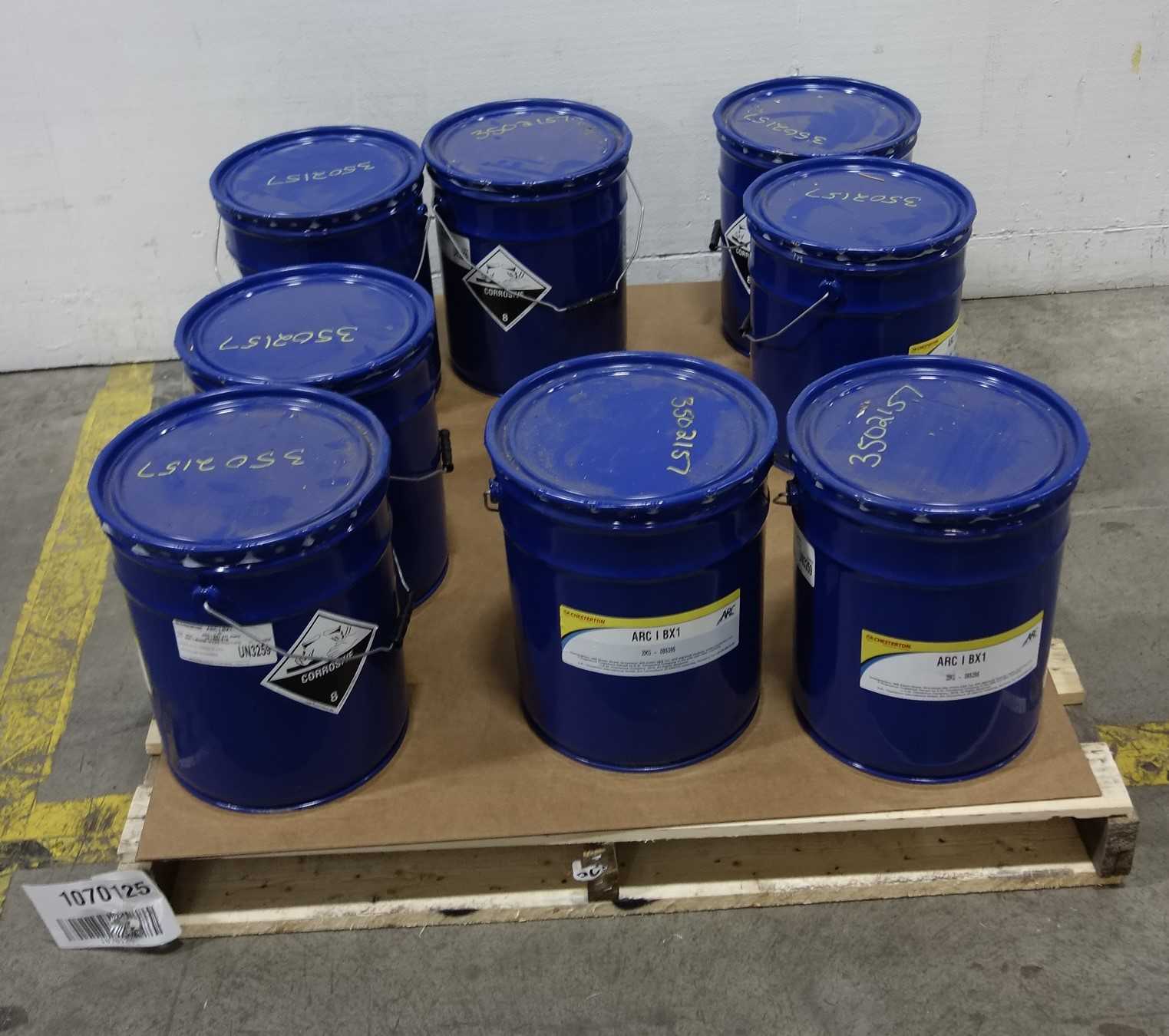 LOT OF 8 CHESTERTON ARC I BX1 IMPACT AND WEAR RESISTANT EPOXY COMPOSITE - MISCELLANEOUS