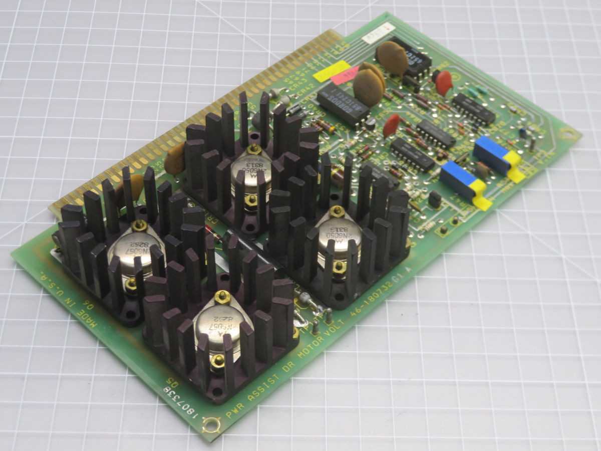 GE Pwr Assist Dr Motor Volt Circuit Boards 46-180732 G1 A 180733B T264578 - PCB CIRCUIT BOARDS
