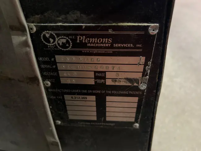 PLEMONS MACHINERY 3000400 TRAY FORMER ERECTOR - undefined