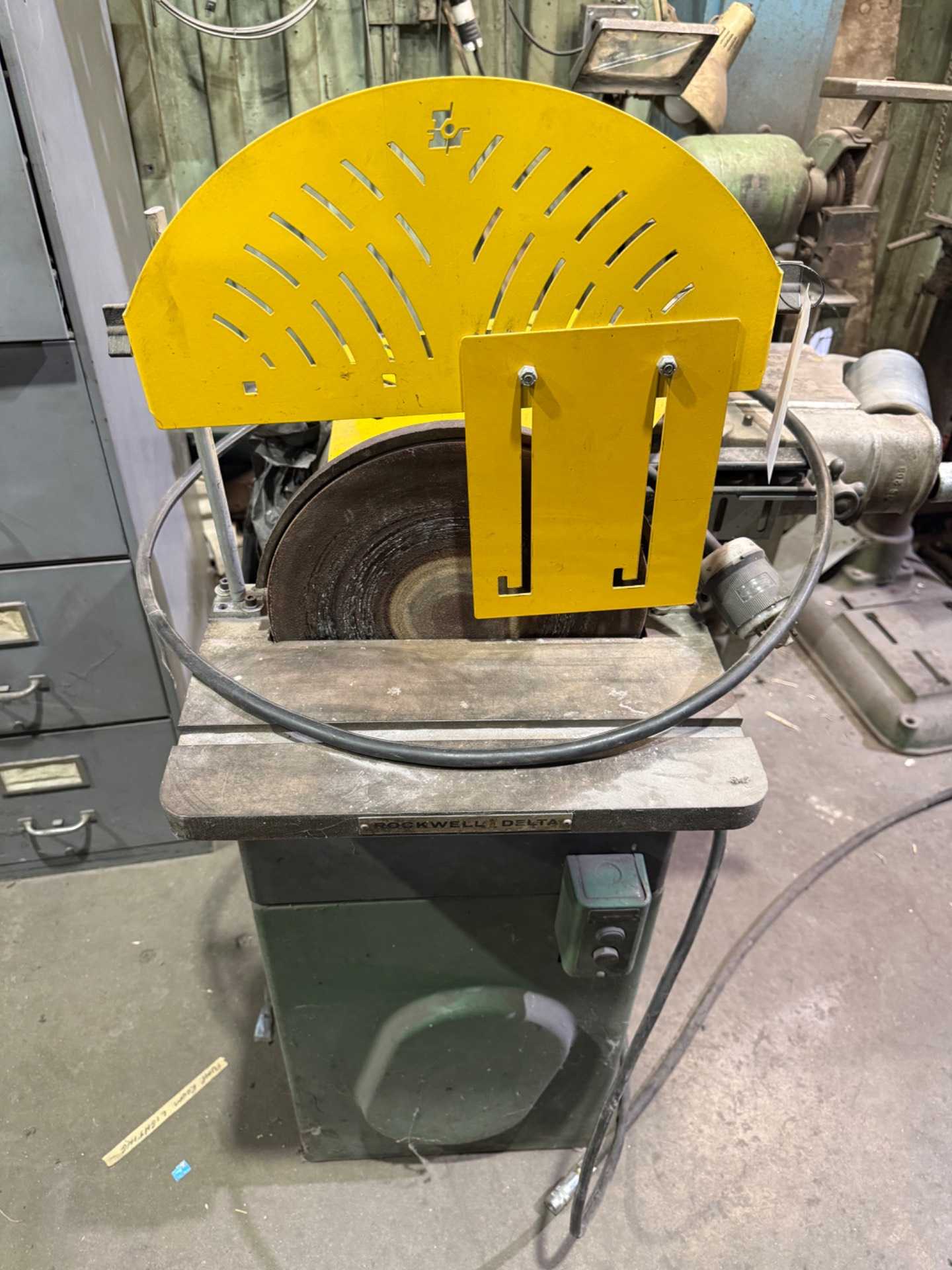 ROCKWELL DELTA 31-710 BELT & DISC SANDER, 6X48 BELT, 12IN DISC, 1.5HP, 3450 SFM, 2400 RPM - GRINDING MACHINES