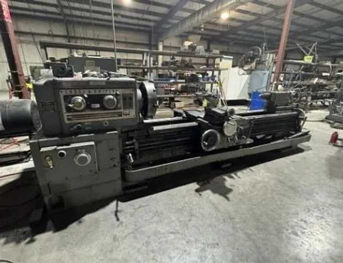 LODGE & SHIPLEY RXE 2516 ENGINE LATHE, 30HP, 26.5IN SWING, 96IN DBC, 18-1000 RPM - MANUAL LATHES