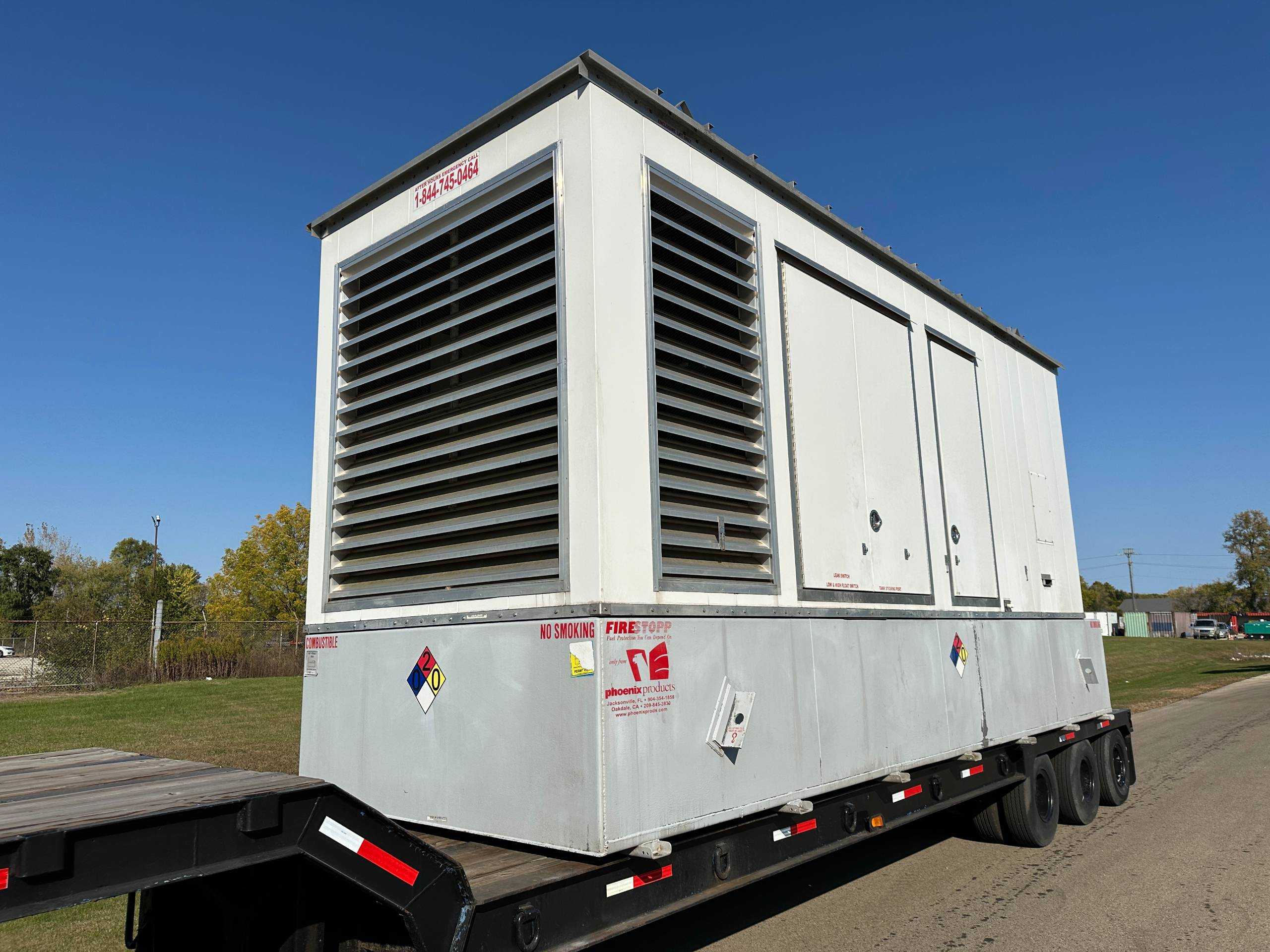 2012 CUMMINS DQCB 750 KW DIESEL GENERATOR - STANDBY POWER GENERATOR
