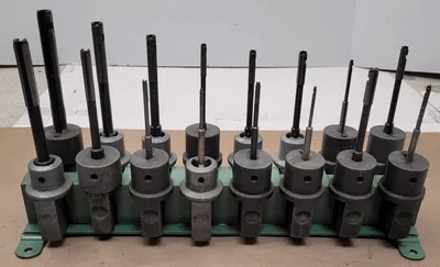 SUNNEN HONING MANDREL SET WITH RACK (SET OF 16) - MACHINE TOOLING