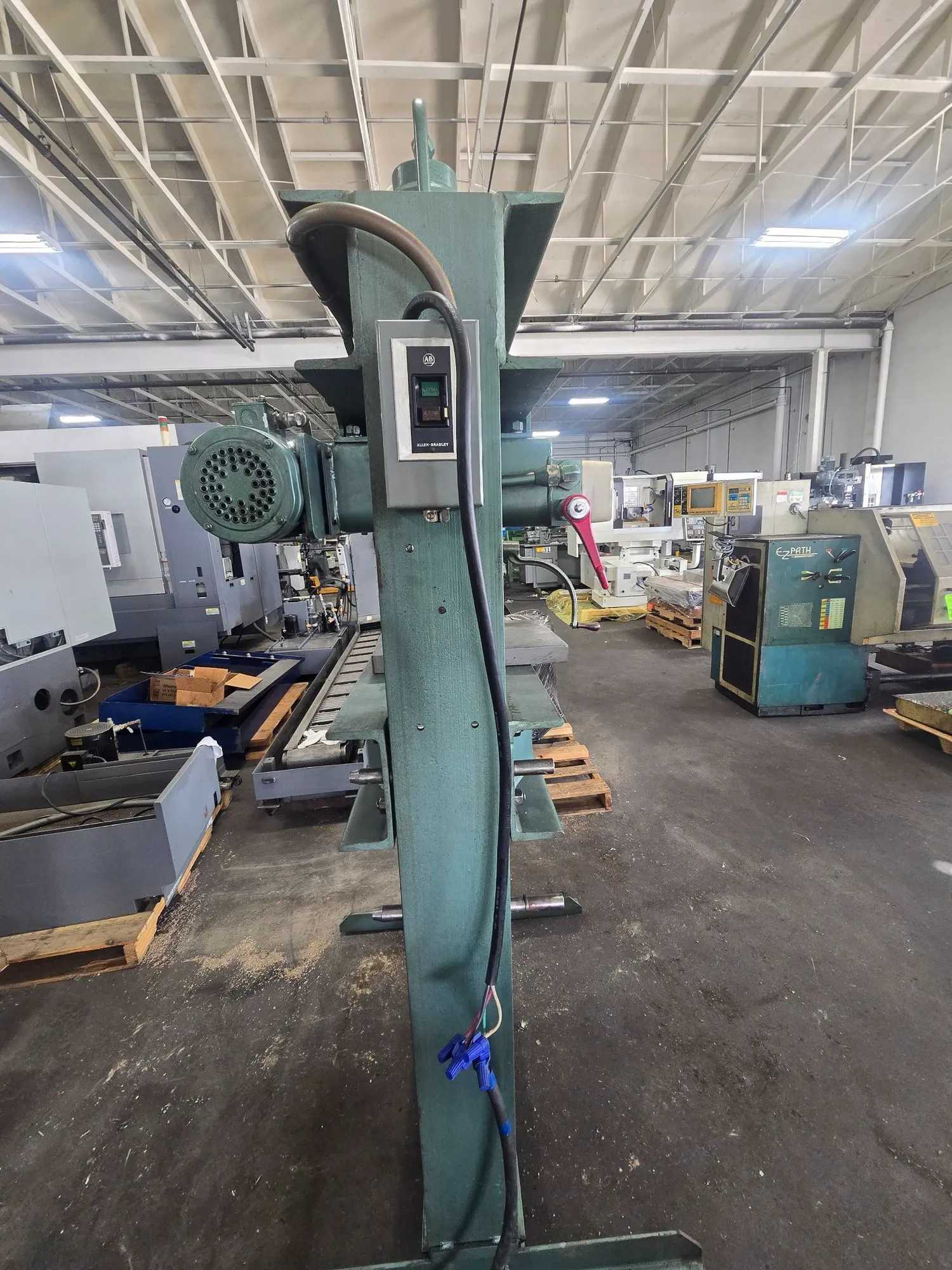 DAKE 5-050 ELEC-DRAULIC H FRAME PRESS 50-TON 2HP 3PH 220V/440V 1800RPM - HYDRAULIC PRESSES