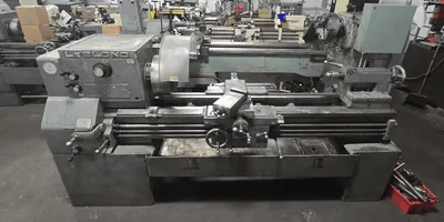 LEBLOND 19 REGAL SERVO SHIFT ENGINE LATHE, 20" X 54" W/TAPER ATTACHMENT, 7.5 HP - MANUAL LATHES