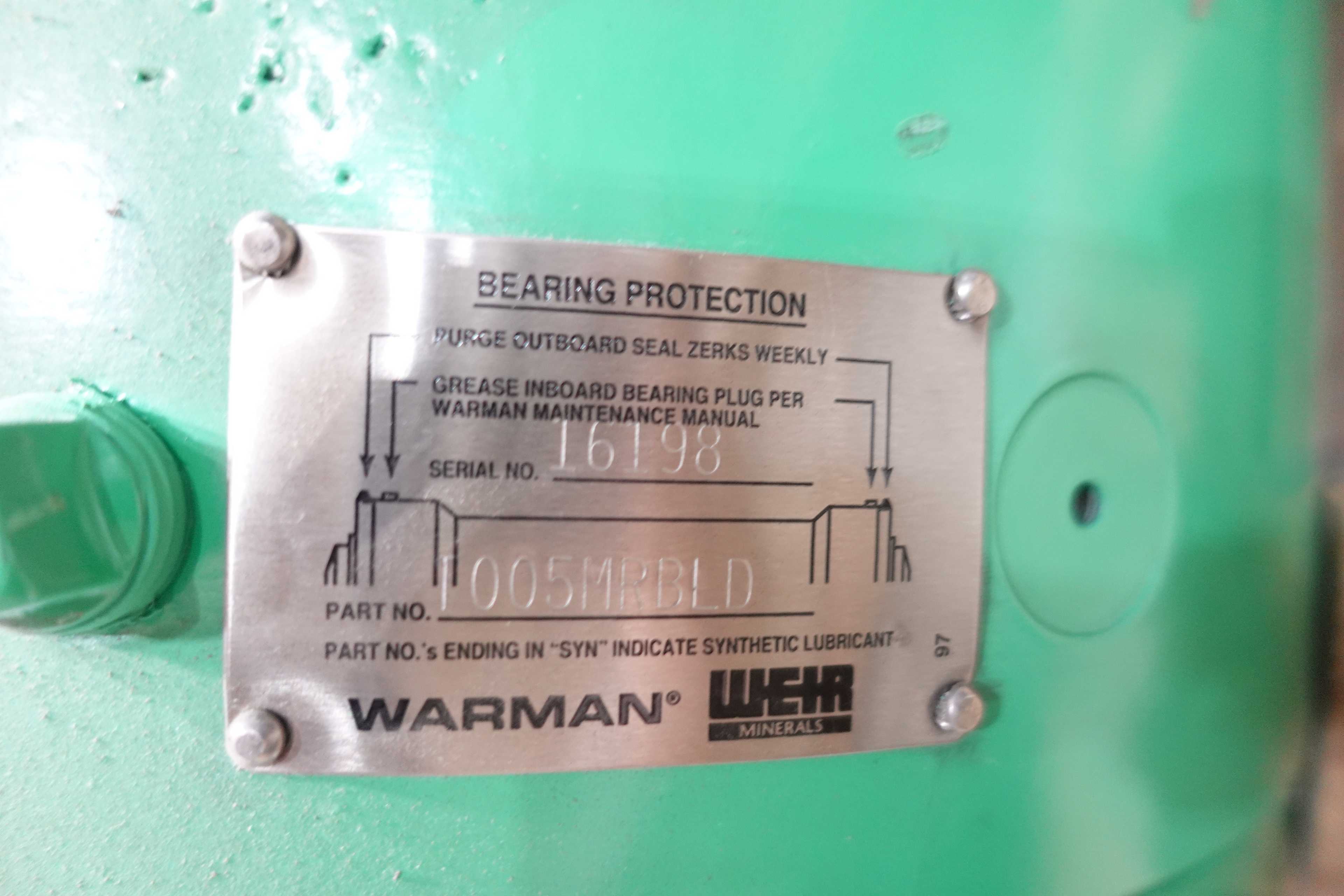 WEIR GSC T005MRBLD WARMAN BEARING ASSEMBLY - PUMP REPLACEMENT PARTS