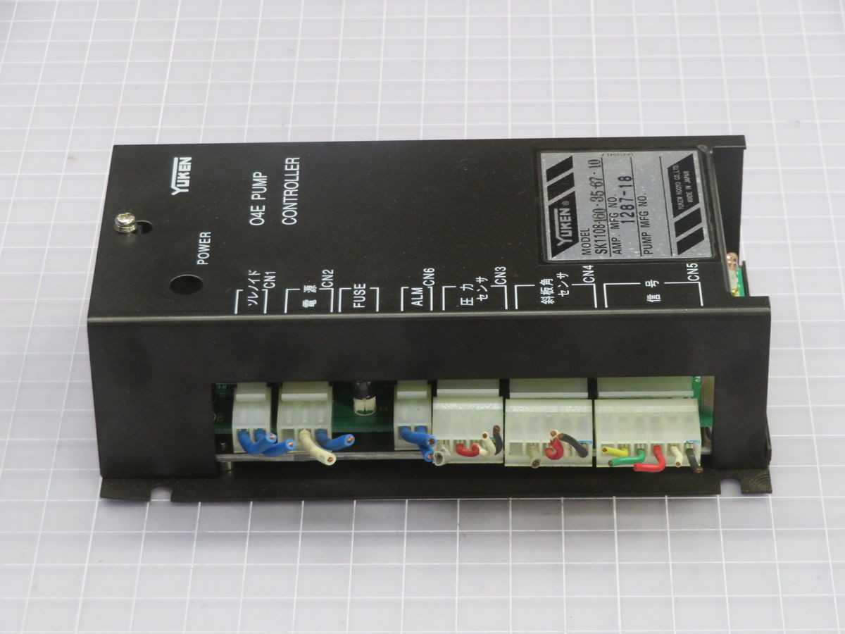 YUKEN SK1108-160-35-67-10 PRESSURE AMPLIFIER, 160 BAR PRESSURE, 35 MA OUTPUT, 24V POWER - PRESSURE MEASUREMENT
