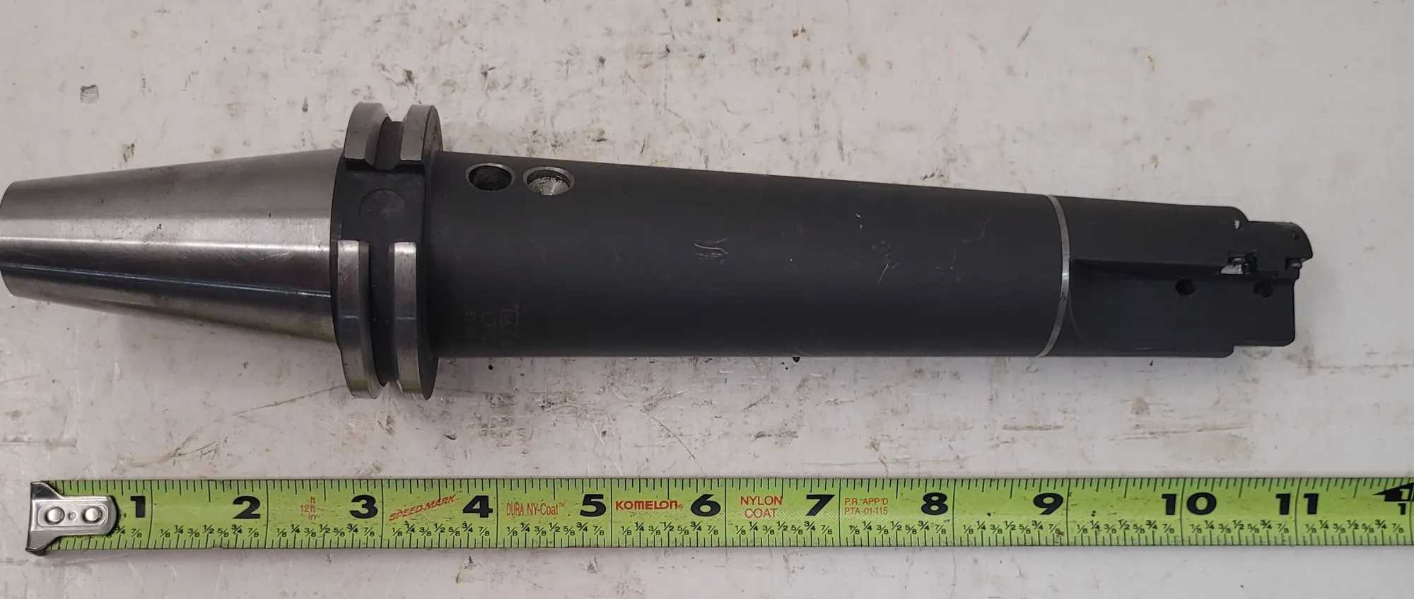 KENNAMETAL HERTEL CP1028067 CAT 40 TOOL HOLDER: 8.125" PROJECTION LENGTH, 11” OAL - MACHINE TOOLING