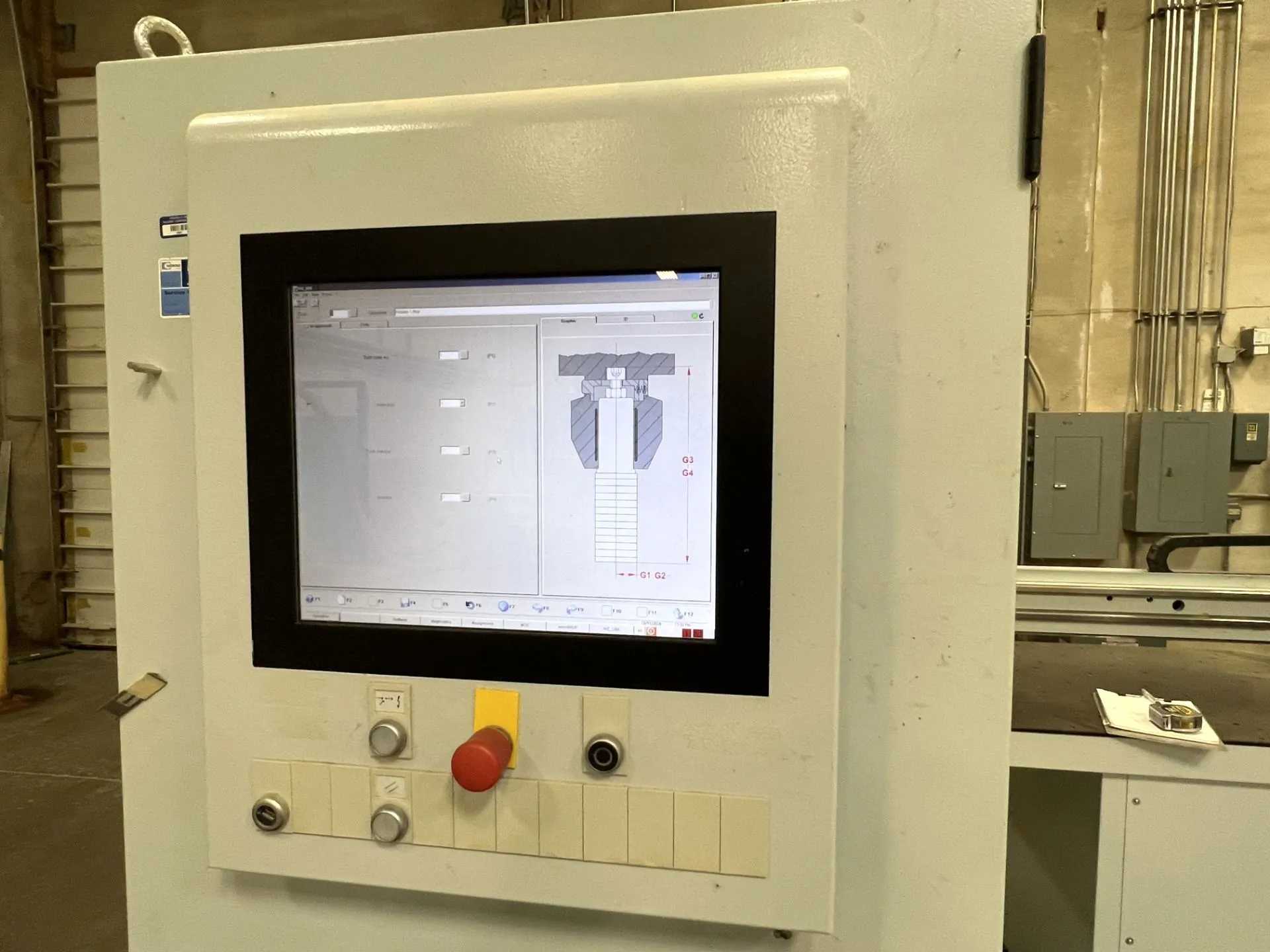 2011 WEEKE OPTIMAT BHX 500 CNC MACHINING CENTER, 2.5M X 1M, 7.5K RPM, DUAL 36-SPINDLE BORING BLOCKS - WOODWORKING