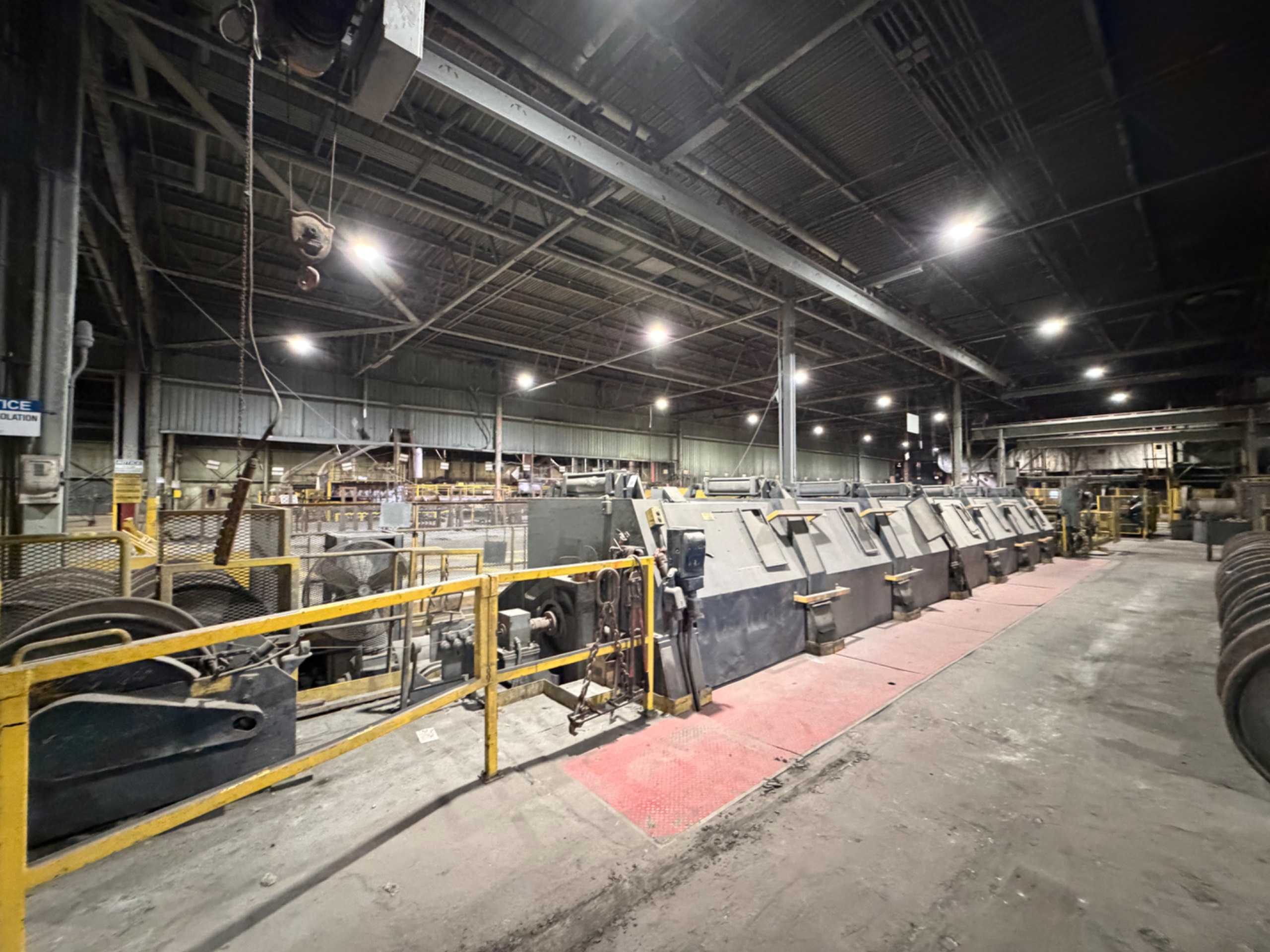 CEECO 7 CARRIER TUBULAR WIRE STRANDER LINE - WIRE MANUFACTURING EQUIPMENT