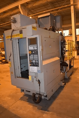 BRIDGEPORT/HARDINGE GX-300 4-AXIS VMC, FANUC, 20HP, 7083 RPM, CT40, TSUDAKOMA RNA-160L - VERTICAL MACHINING CENTERS