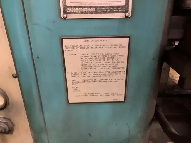 CINCINNATI 66-DC-4-1/2 COMPACTING PRESS - undefined