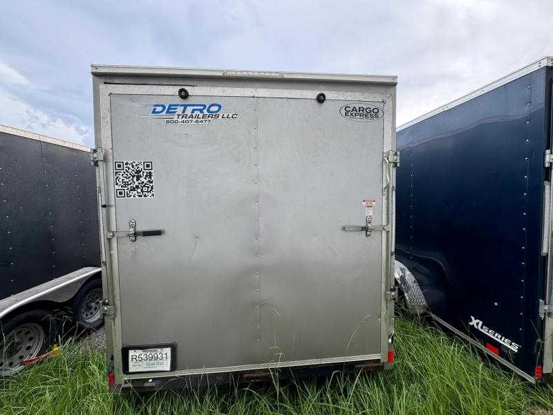 2023 DETRO TRAILERS LLC XL SE ENCLOSED RAMP DOOR TRAILER - TRAILER