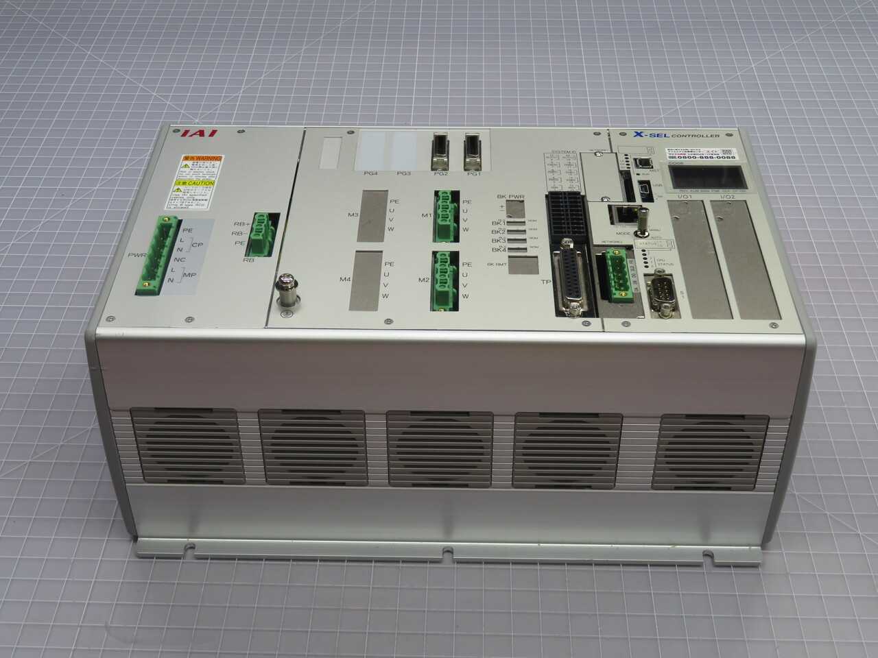 IAI XSEL-RA-2-60WAI-60WAI-ECC-EE-0-2 ROBOT CONTROLLER, 2X 60W AMP, 8 AXIS, 2400W 6 AXIS - AUTOMATION & CONTROLS