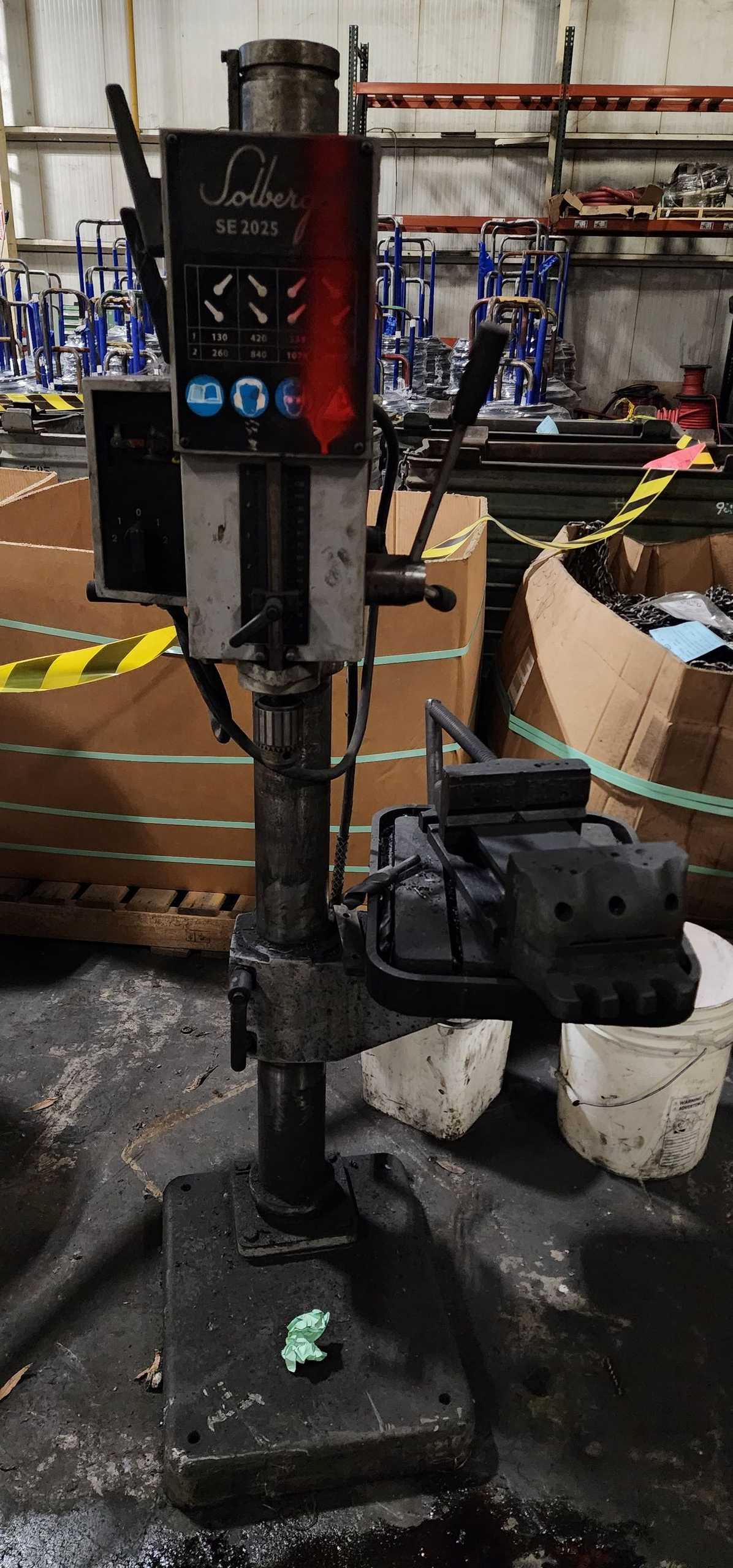 2011 SOLBERGA SE 2025 UPRIGHT DRILL PRESS - 