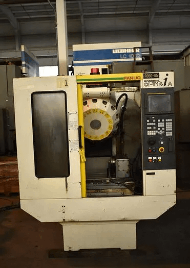 FANUC ALPHA-T14IA CNC DRILL/TAP CTR, 4-AXIS, BT-30, 80-8000RPM, X19.68 Y14.96 Z11.81, NIKKEN 4TH - VERTICAL MACHINING CENTERS
