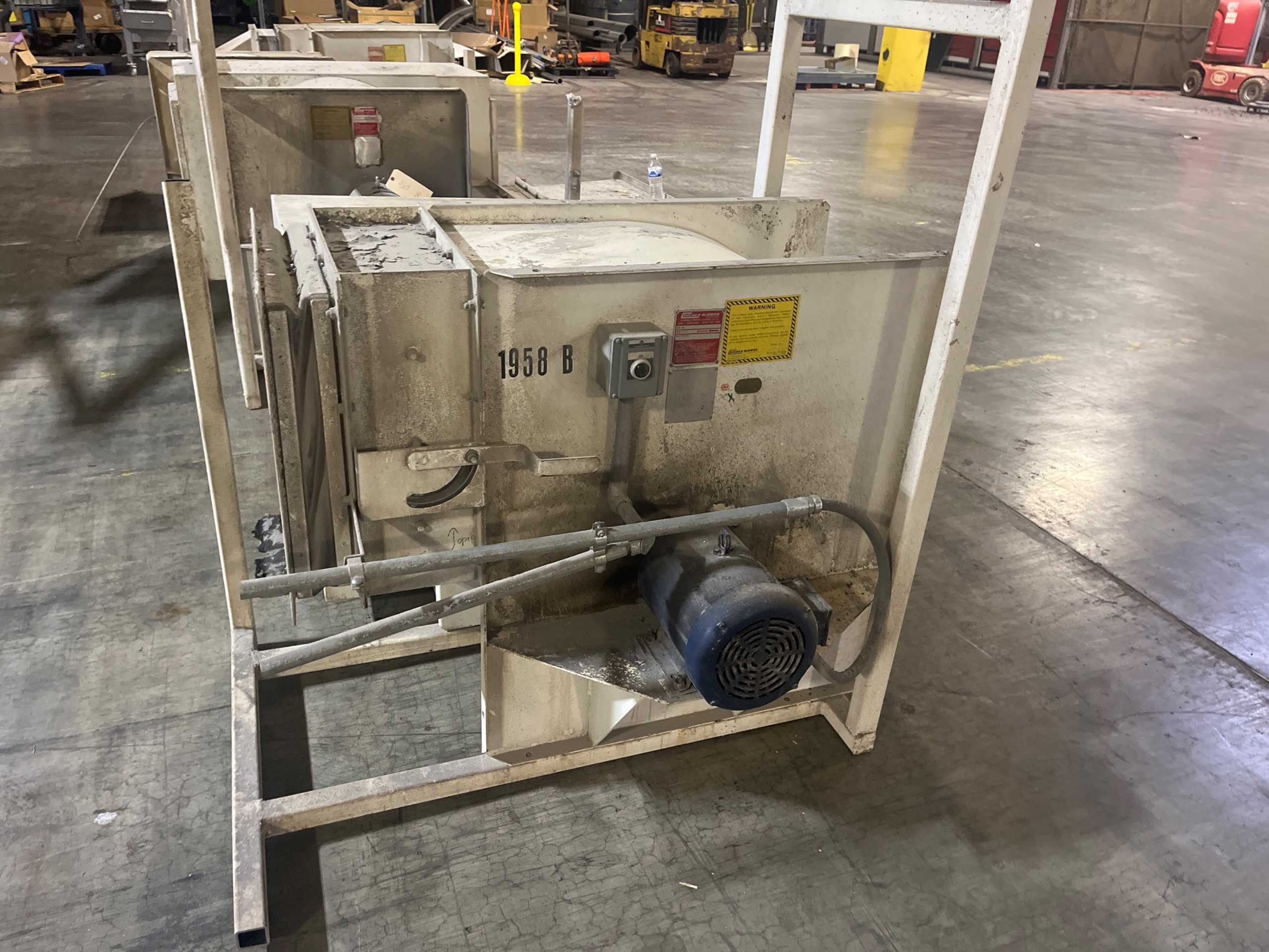 CHICAGO BLOWER CORPORATION SIZE 20 CENTRIFUGAL BLOWER - CENTRIFUGAL BLOWER