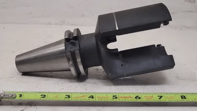 KENNAMETAL CB1074355 CAT 40 TOOL HOLDER TAPERED SHANK 7.750IN OAL 5IN PROJECTION - MACHINE TOOLING