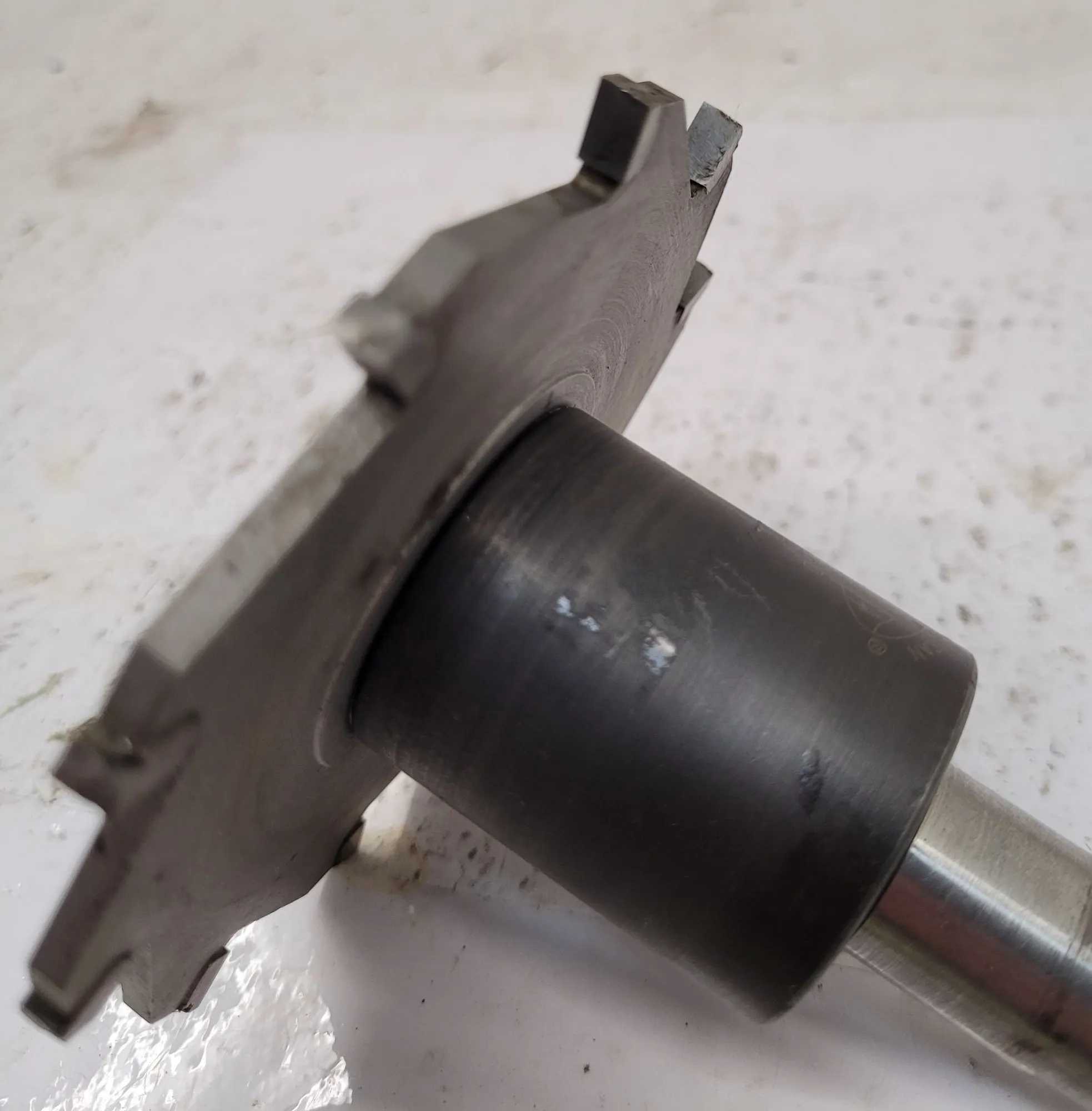 SIERRA AMERICAN SA-1000 SLITTING & SLOTTING SAW ARBOR, 4" DIAMETER, 1/8" THICKNESS, 10 TEETH - MACHINE TOOLING