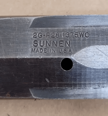 SUNNEN 2G-P28-1375 WC HONING MANDREL, DIA RANGE 1.355"-1.500", ABRASIVE L 6 3/8" - MACHINE TOOLING