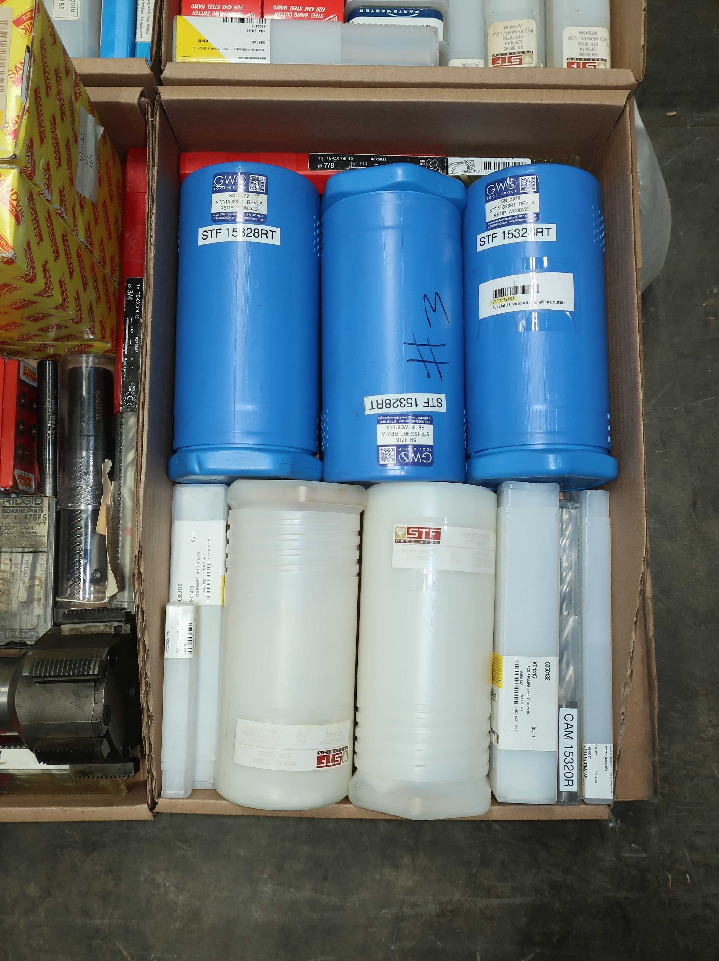 SKU 1750991 - PALLET OF ASSORTED METALWORKING TOOLING - MACHINE TOOLING