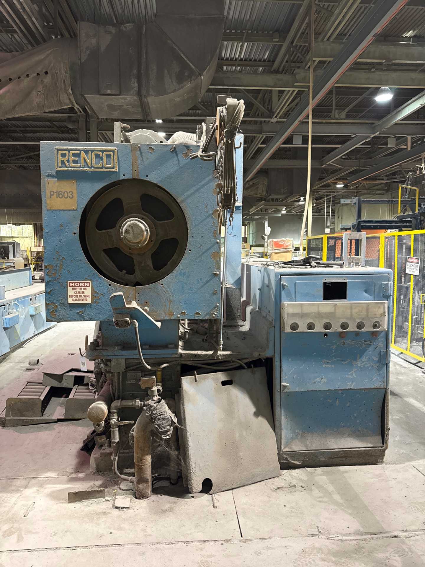 VAUGHN MULTI-BLOCK WIRE DRAWING MACHINE - WIRE DRAWING MACHINES