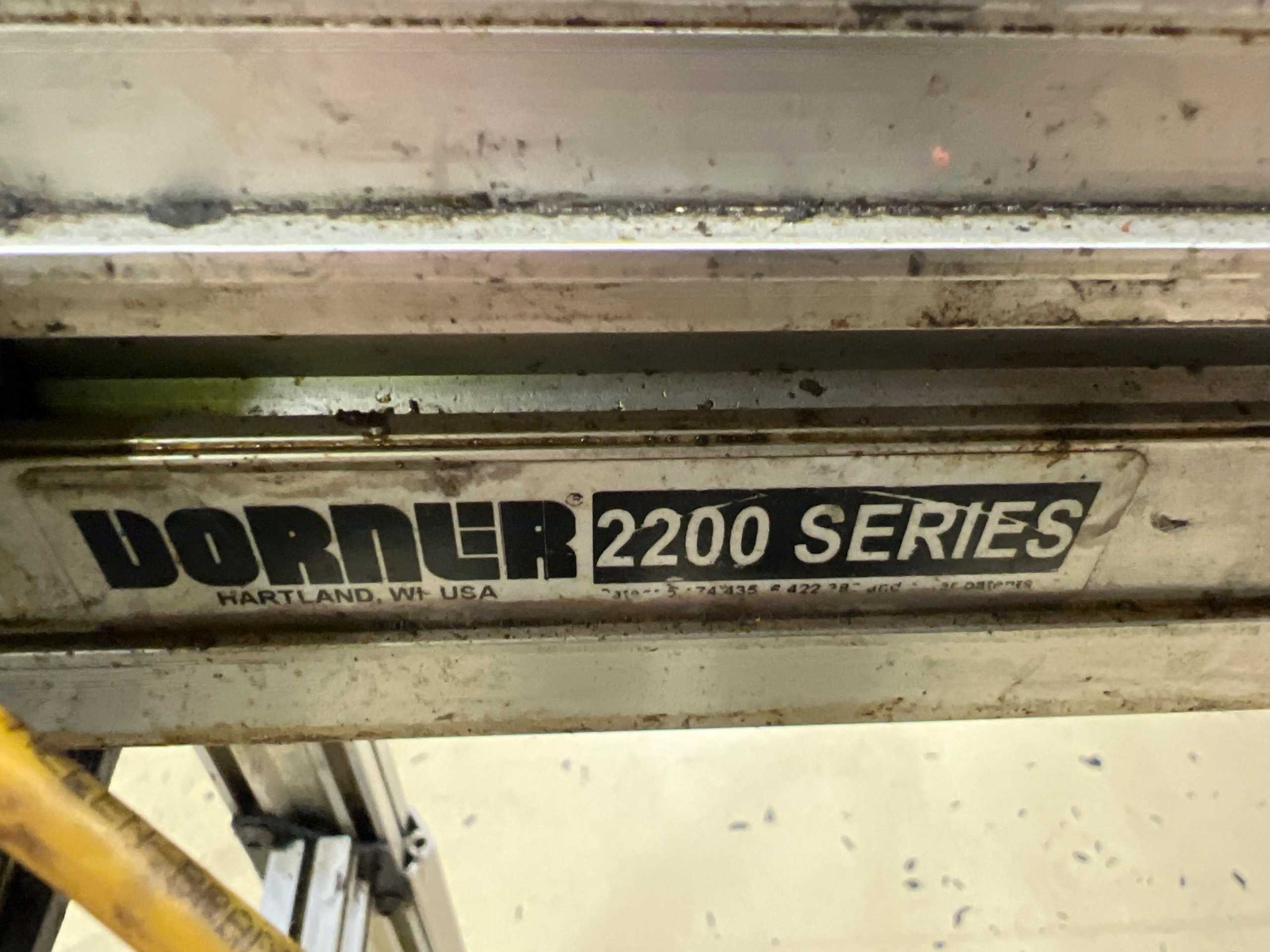 DORNER 2200 SERIES ADJUSTABLE POWER BELT CONVEYOR - BELT CONVEYOR
