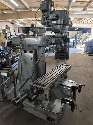 SHARP HMV VERTICAL MILL WITH 3-AXIS PROTOTRAK PLUS CONTROLLER, 3HP HEAD, 51" X 10" TABLE - VERTICAL MILLING MACHINES