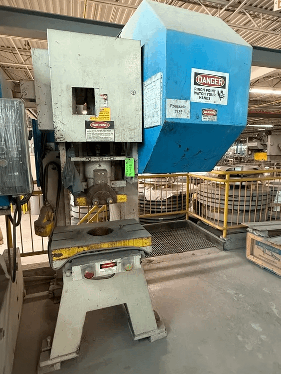 HEIM G1-55 55 TON OBI MECHANICAL PUNCH PRESS - PUNCHING MACHINES