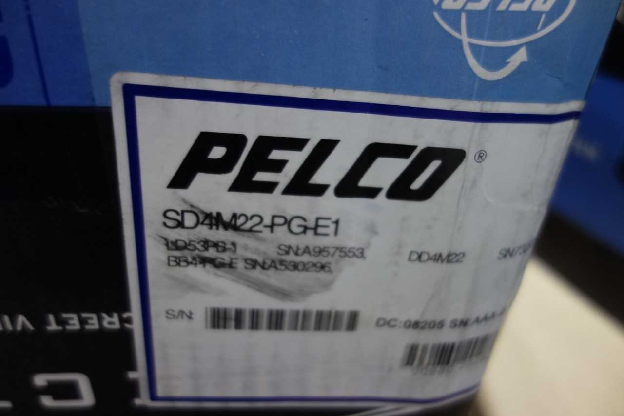 SKU 1075561 - LOT OF 4 PELCO SPECTRA IV SURVELLANCE CAMERAS - MISCELLANEOUS