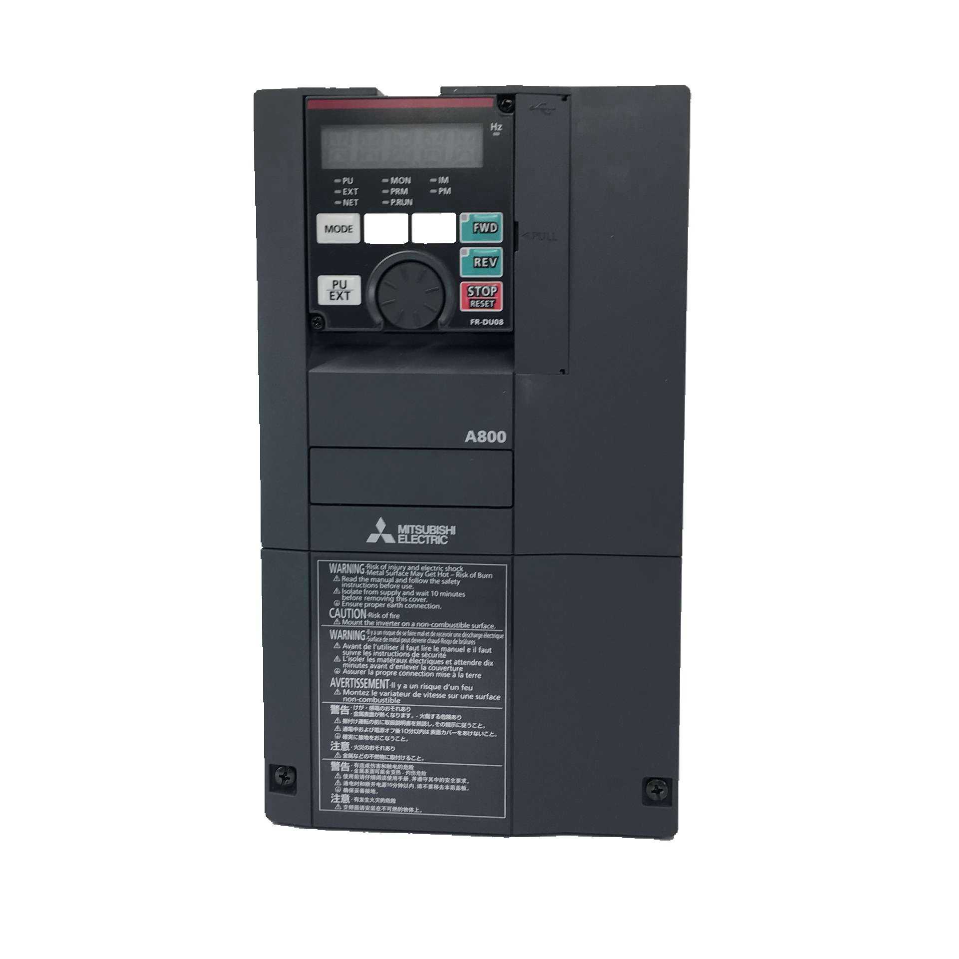 QTY 2: MITSUBISHI FR-A860-03360-1-60 AC VFD DRIVE - 