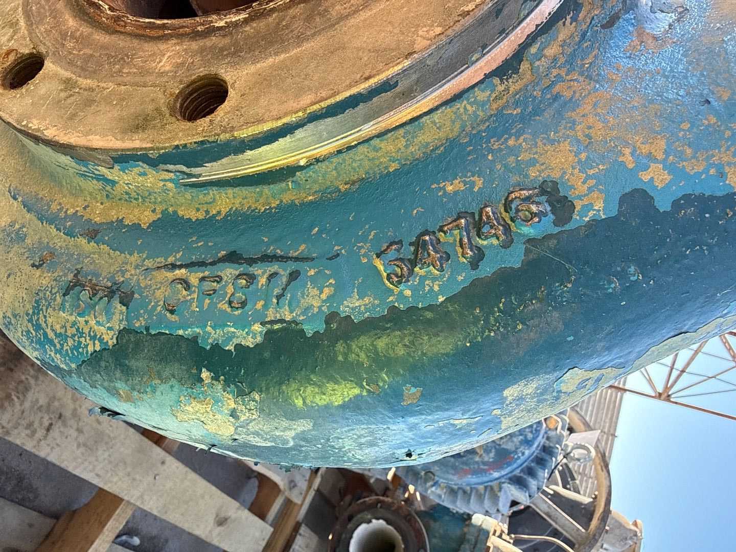 GOULDS PUMP & 25 HP MOTOR ASSEMBLY - CENTRIFUGAL PUMP