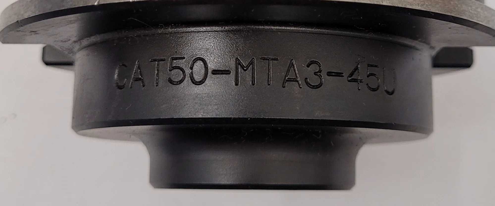 NIKKEN CAT50-MTA3-45U MORSE TAPER ADAPTER, CAT50 SHANK, MT3 COMPATIBLE, 5-3/4" OAL - MACHINE TOOLING